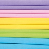 Krčený hodvábny papier Happy Color 5 farieb Pastel