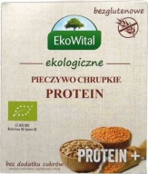 BIO chrumkavý chlieb PROTEIN šošovica hrášok BEZLEPKU bez cukru 100 g