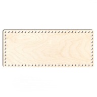 drevený základný košík dno 19x46cm obdĺžniková preglejka