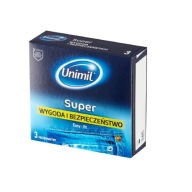 UNIMIL Super Easy-Fit kondómy, 3 ks.