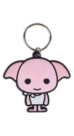 Značková kľúčenka Harry Potter Dobby Chibi gumená kľúčenka