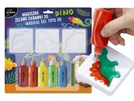 DINOSAURY VYTVÁRAJÚ MAGICKÉ 3D GÉLOVÉ FÓRKY