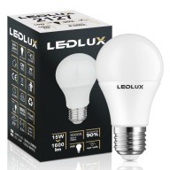 E27 LED žiarovka 15W = 120W SMD 6000K studená Premium LEDLUX nebliká
