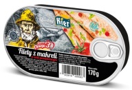 Kier Filet z makrely v paradajkovej omáčke 170 g