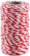 BIELE ČERVENÉ MÄSO NITE SILNÉ HRUBÉ 0,1kg Mäsová priadza 100g