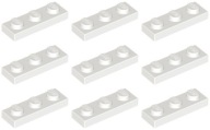LEGO PLATE 3623 1x3 biela NOVINKA (5g) 9 ks.