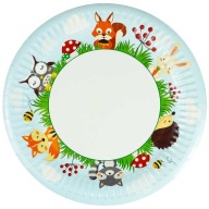Woodland Forest Animals 18 cm taniere, 8 kusov