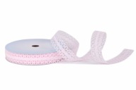 ČIPKOVÁ STUŽKA 2cm/10m, SVETLO RUŽOVÁ stuha