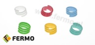SNUBNÝ Prsteň ŠPIRÁLA 20MM TYRKYSOVÝ 1 KS