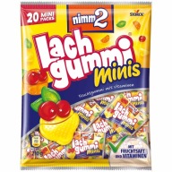 Śmiejżelki Mini Nimm2 Lach Gummi Fruit Gummies 20 ks 210g z Nemecka