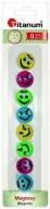 Magnety na magnetickú tabuľu 20mm Emotki 249640