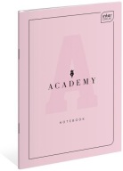 Zápisník A6/32k s bodkami Academy Interdruk