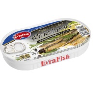 Evrafish zimné šproty v oleji 170 g