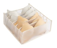 ORGANIZÁTOR ZÁSUVKY SO 6 PRIHORKAMI 32x12x32 cm BIELA
