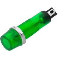 Kontrolka 10mm 230V zelená / 0653