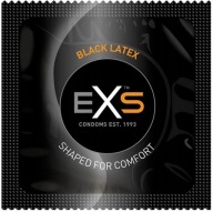 Black EXS Black latexové kondómy 1 ks