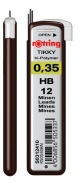 ROTRING Tuhy na ceruzky 0,35 HB