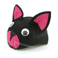 Klobúk Kitten Cat Outfit Maskovací plesový karneval