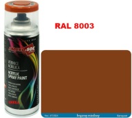 RAL 8003 AKRYLOVÝ LAK SPREJ hnedý LESK 1233
