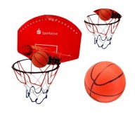 MINI BASKETBALOVÁ HRA KOMPLETNÁ SADA 2V1 TABUĽKA NA ZÁVES LOPTIČKY