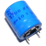 Elektrolytový kondenzátor 4700uF 10V zaklapávací BC x2