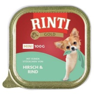 Rinti | Gold Mini | Jeleň s hovädzím mäsom 100g