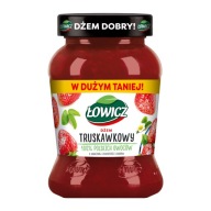 Jahodový džem Łowicz ovocná dóza 450g