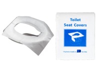 TOALETNÁ PAPIEROVÁ PODLOŽKA DO WC SEDADLO NA TOALET x10