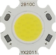 COB LED 10W, SANAN BIELA ​​6000K, 1200lm