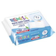 Renkly Sensitive Mokrý toaletný papier bez zápachu 40 ks