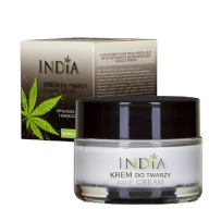 Krém na tvár s konopným olejom na deň a noc 50ml India Cosmetics