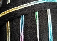 ZIPPÁSKA ZIPPER 5mm RAINBOW 1mb + 2 štipce