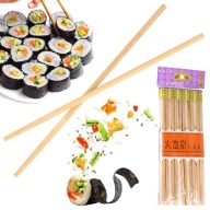 BAMBUSOVÉ TYČKY NA SUSHI 24 cm 10 SET