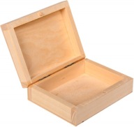 BOX, drevená krabica, 12 x 9,5 cm, NÁDOBA