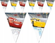 NARODENINOVÝ BANNER DO AUTO GARLANDA ZYGZAK MCQUEEN 2,3m