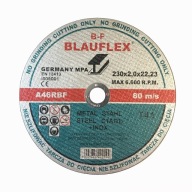 Kotúč rezný na kov 230x2,0x22,23 BLAUFLEX