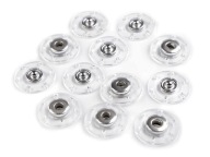 Kovové západky pr. 18mm TRANSPARENT 1 kus