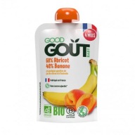 Dobrá Gout BIO Marhuľa s banánom, 120 g