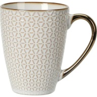 ELEGANTNÝ hrnček na kávu a čaj, keramický, 370 ml
