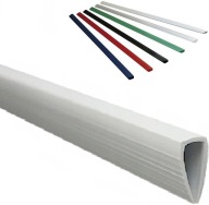 Argo biele vkladacie hrebene 4 mm 50 kusov