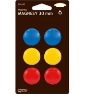 Magnety 30 mm blister 6 ks.