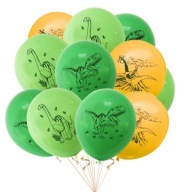 LATEXOVÝ BALÓN DINOSAUR HELIUM NA NARODENINOVÝ PLES 10 KS