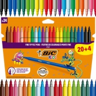 BIC KIDS VISA TRIPS ZNAČKY UMÝVAJÚCE ŠKOLSKÉ ZNAČKY 24 FARIEB