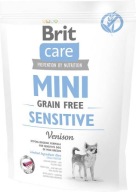 BRIT CARE MINI CITLIVÉ ZVERINA S ZVEROU 400g