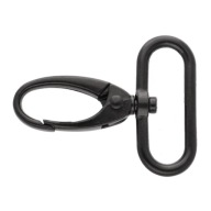 KARABÍNA KRAB 32 mm ČIERNA