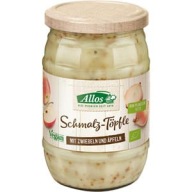 VEGÁNSKA SADLA S CIBUĽOU A JABLKOM, BEZLEPKOVÁ, BIO 250 g - ALLOS