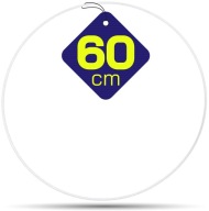 BIELY prsteň na lapač snov 60 cm LAPAČ SNOV