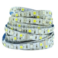 RGBW LED pásik 24V STUDENÁ BIELA ​​1m PREMIUM 5050 19W/m