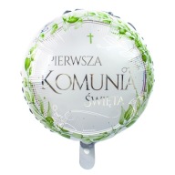 IHS Balón fóliový 45 cm PRVÉ SV. PRIJÍMANIE