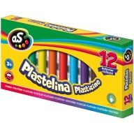 ŠKOLA Plastelína 12 farieb PRE DETI Astra